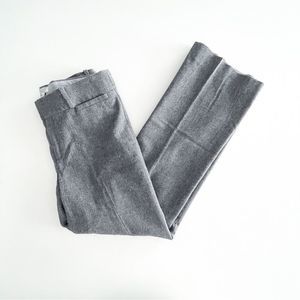 Banana Republic The Martin Fit Wool Black Gray Trousers Pants Women's 10 Lined